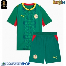 Maglie da calcio Senegal Seconda Maglia Bambino Mondiali 2026  Manica Corta + Pantaloni corti)
